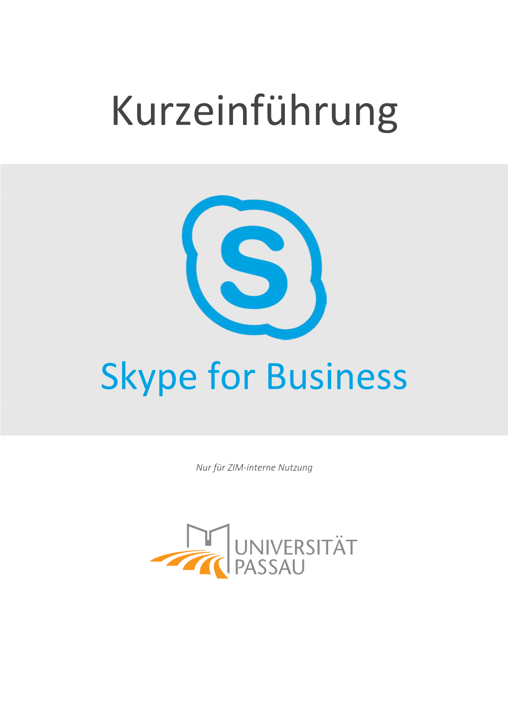 Umfangreiche Anleitung Zu Skype for Business