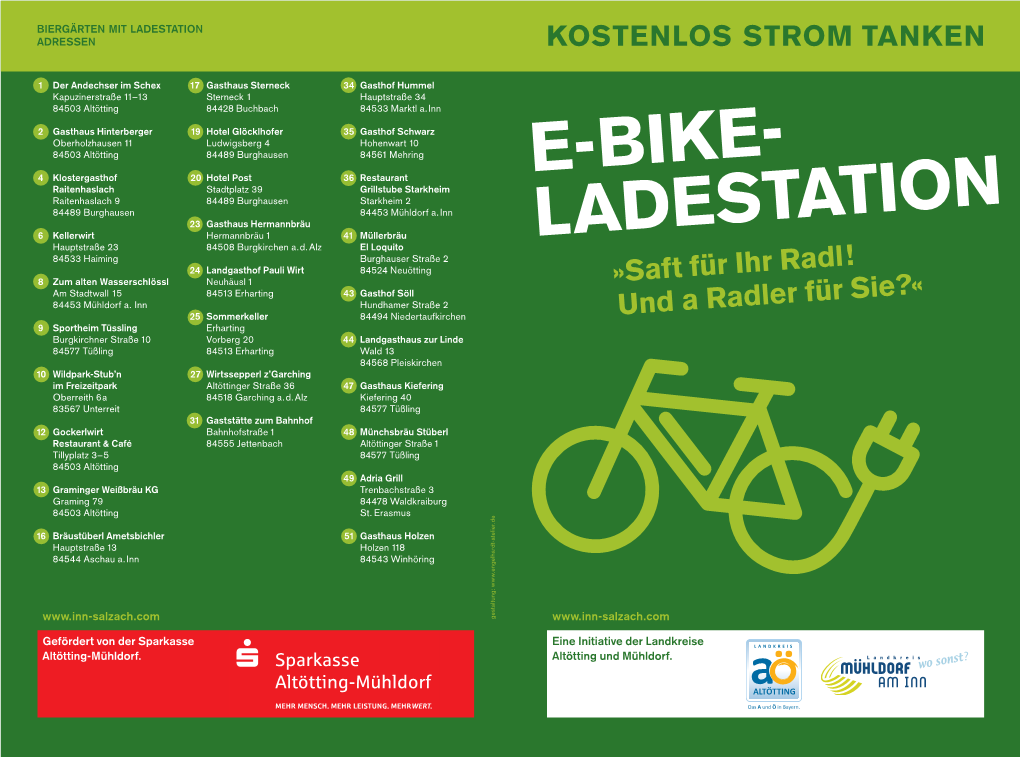 E-Bike- Ladestation