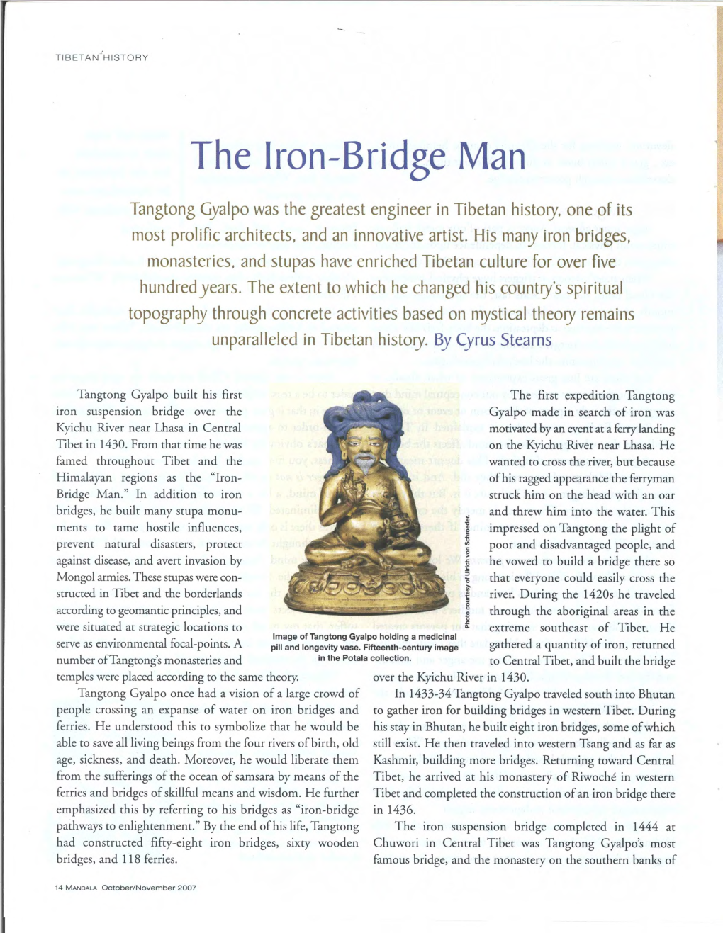 The Iron-Bridge Man