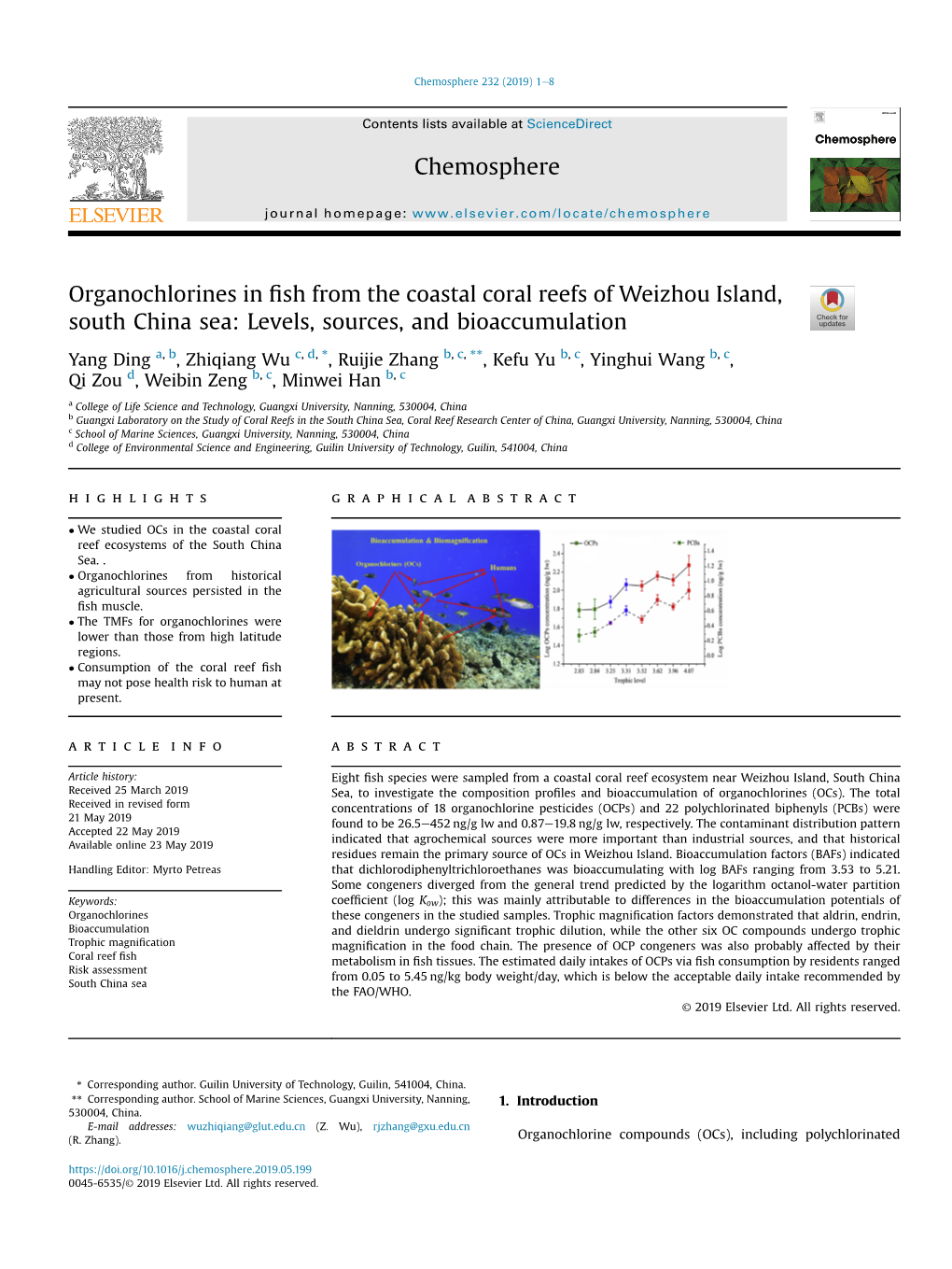 Levels, Sources, and Bioaccumulation