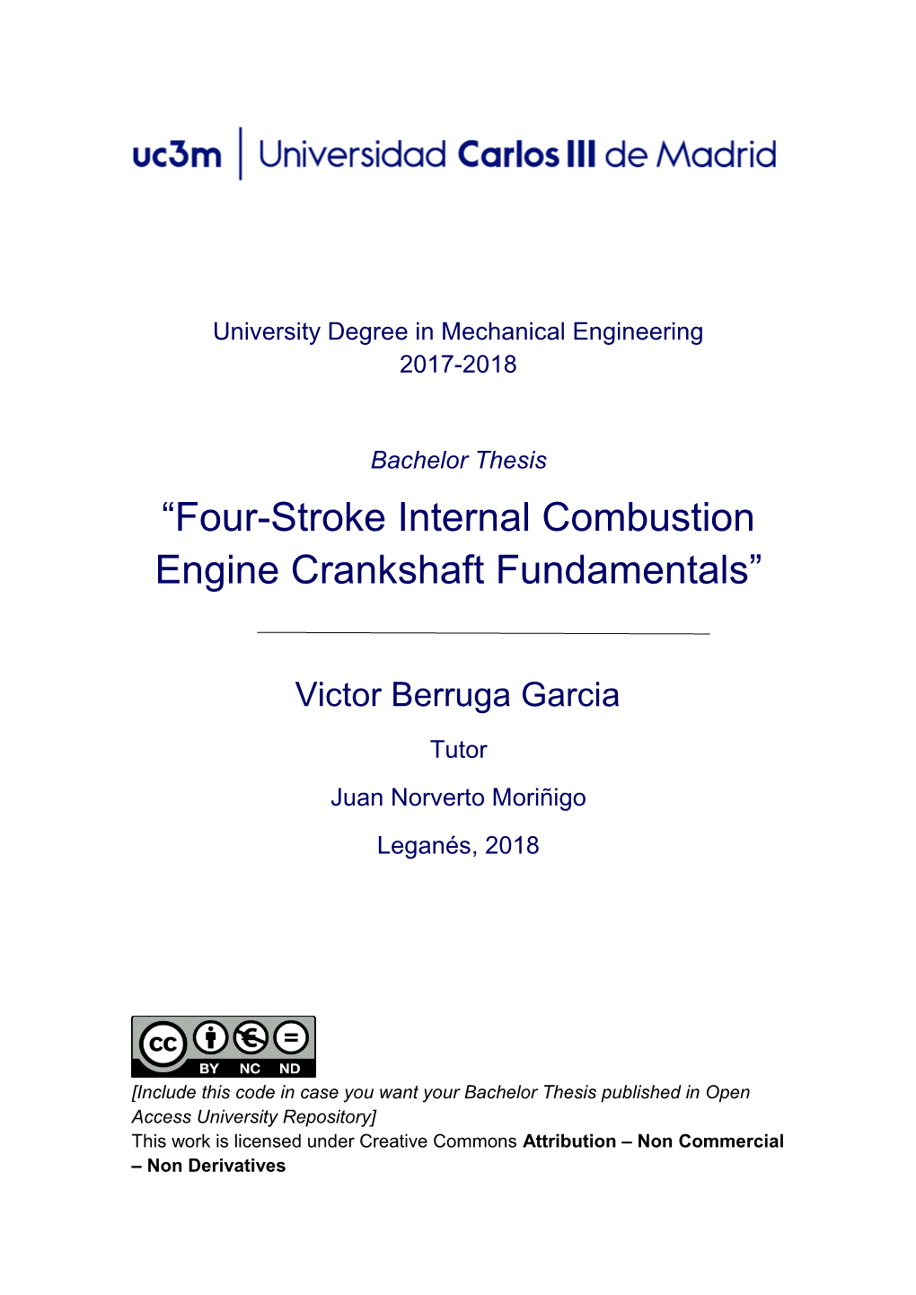 “Four-Stroke Internal Combustion Engine Crankshaft Fundamentals”