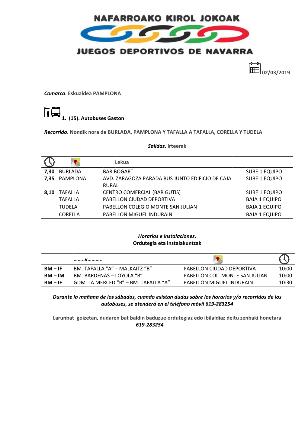 Autobuses 2 De Marzo