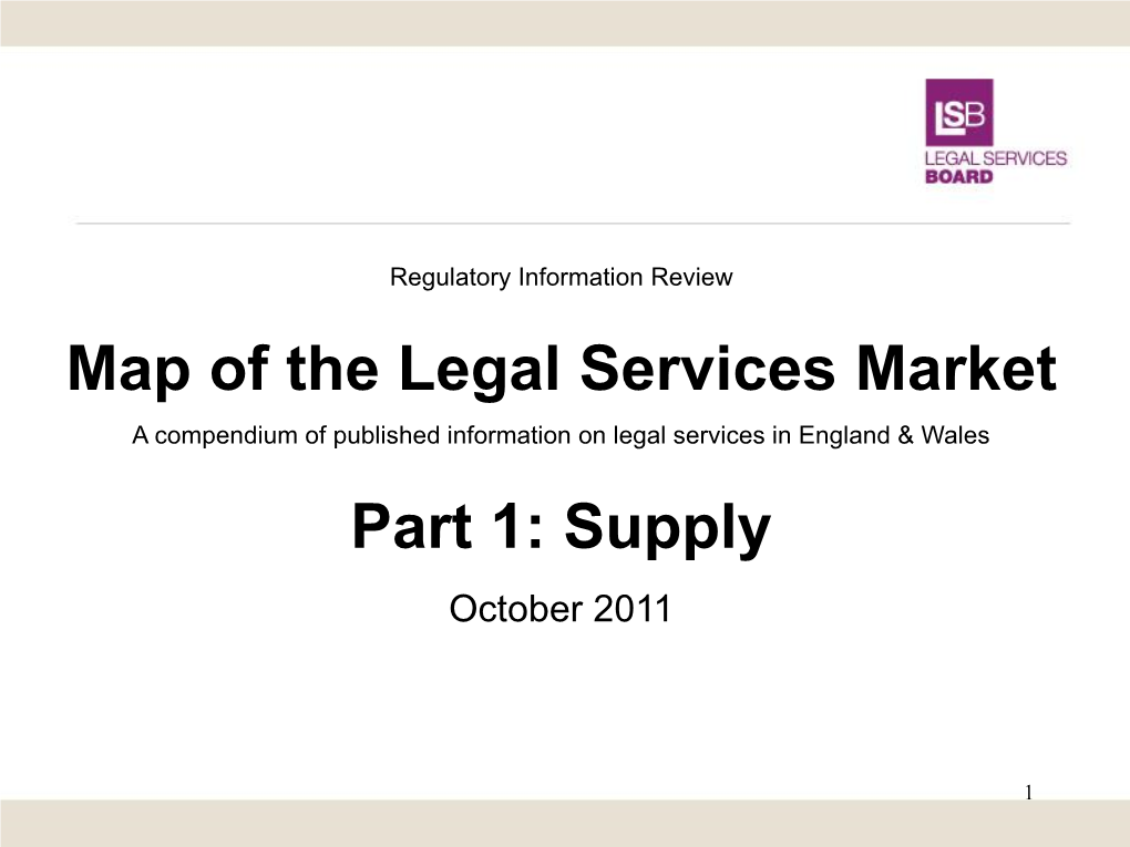 0. Map of Legal Services-Supply October