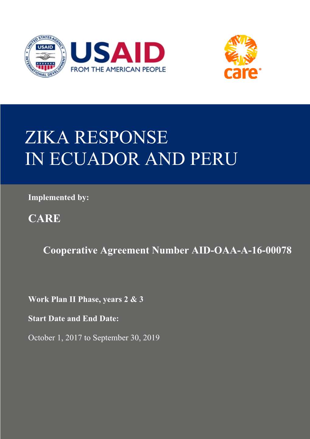 Zika Response in Ecuador and Peru