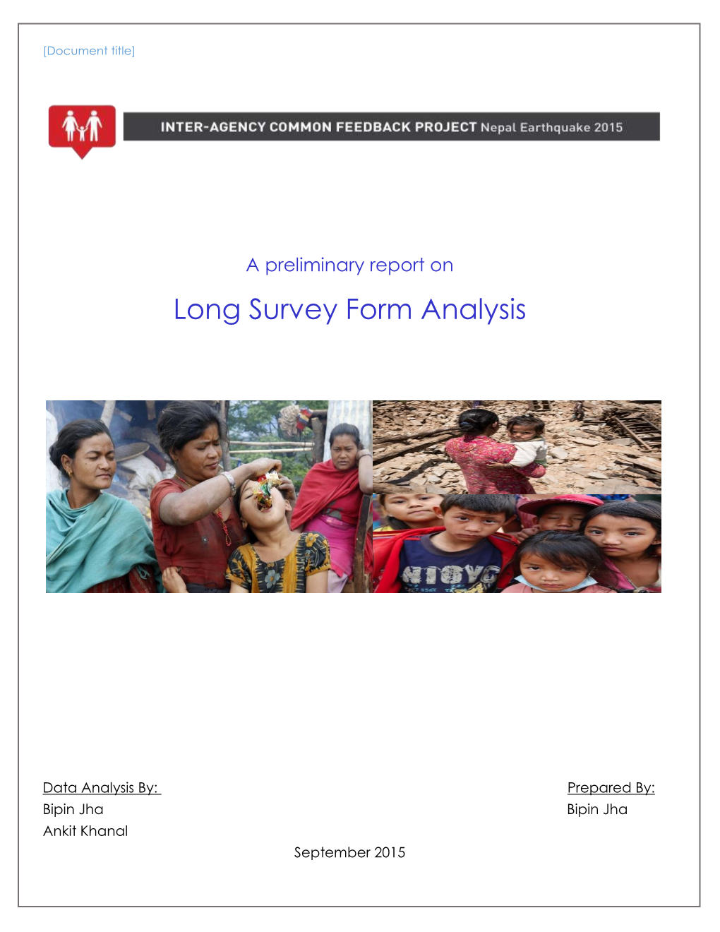 Long Survey Form Analysis