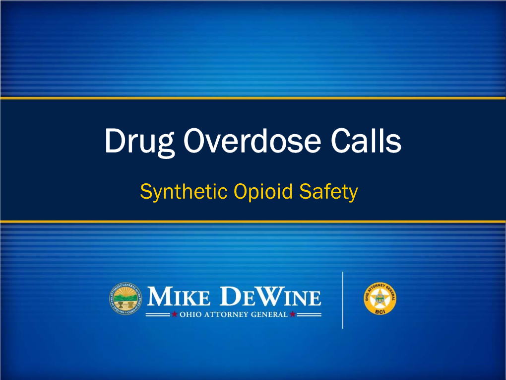 Drug Overdose Calls