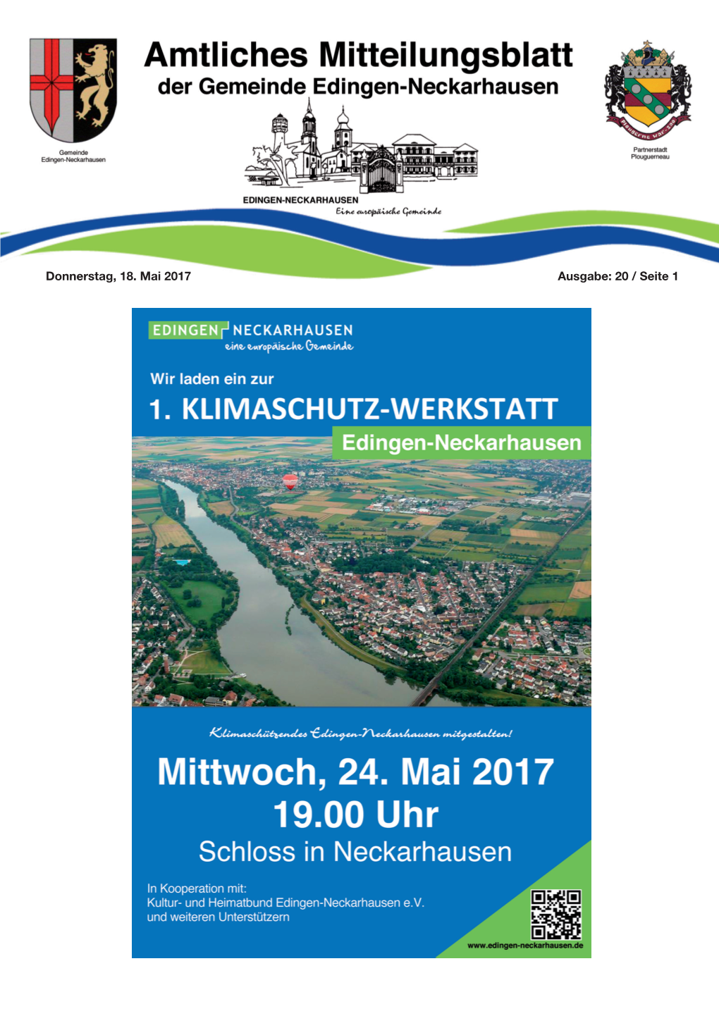 Donnerstag, 18. Mai 2017 Ausgabe: 20 / Seite 1 Seite 2 Donnerstag, 18