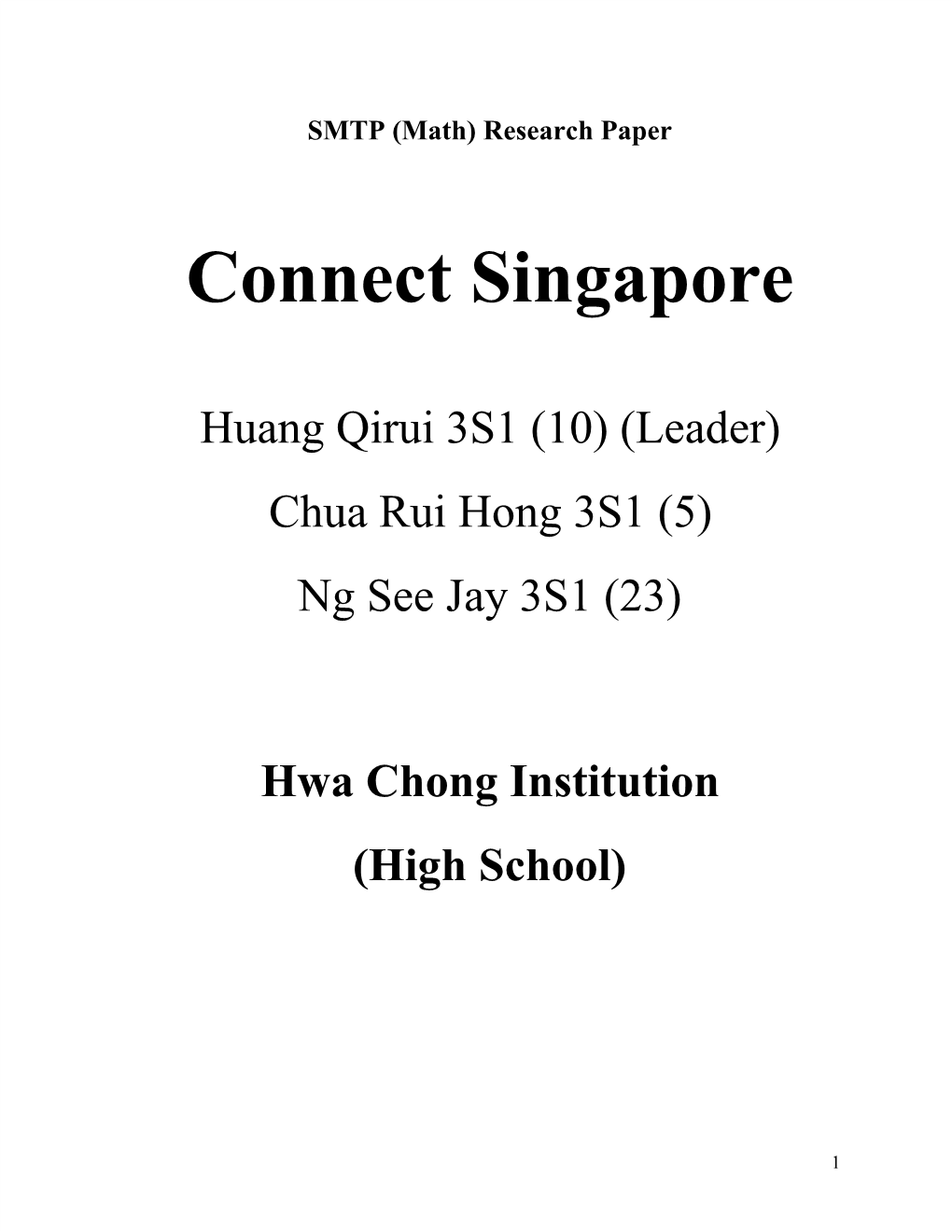 Connect Singapore