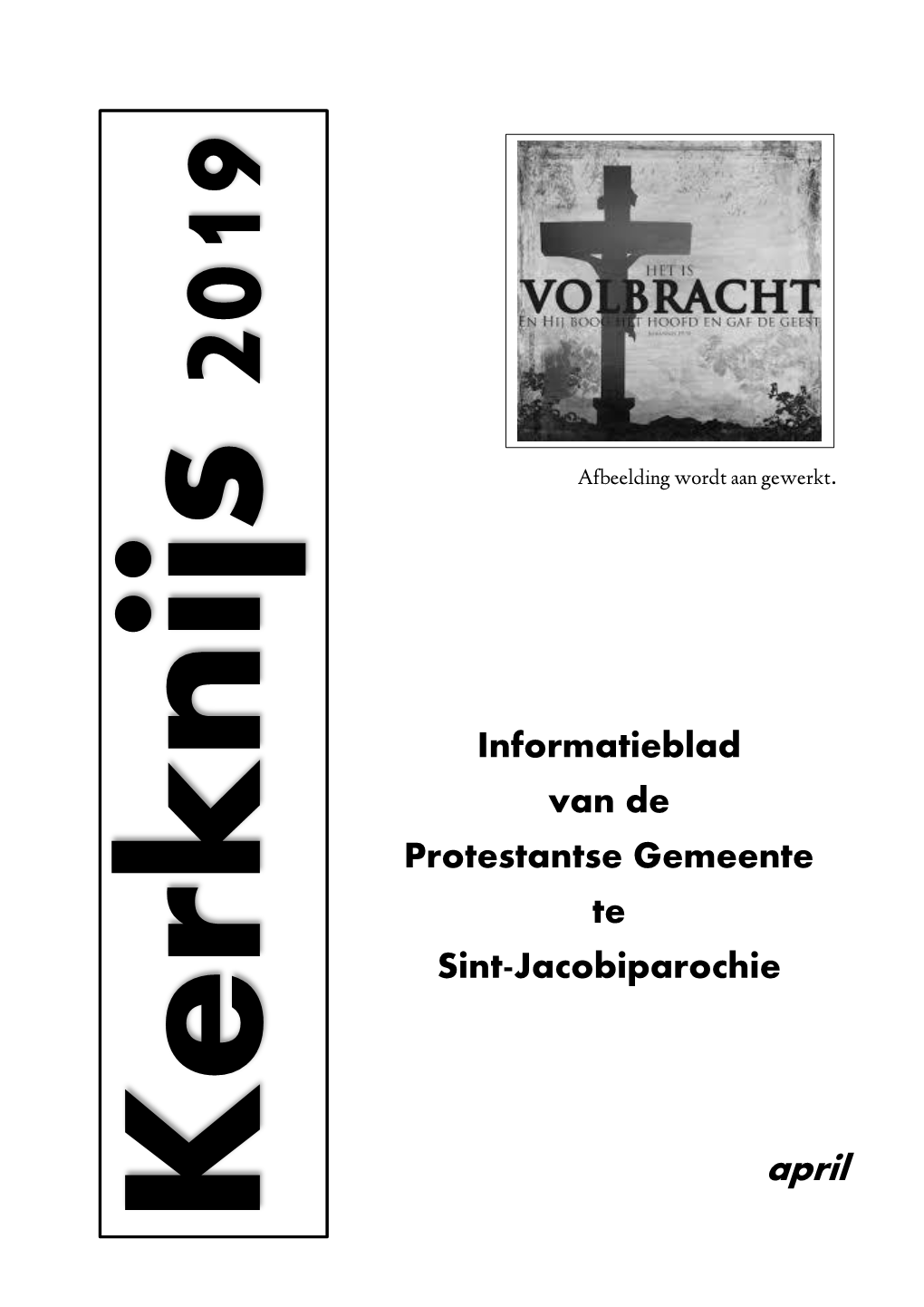 Informatieblad Van De Protestantse Gemeente Te Sint-Jacobiparochie