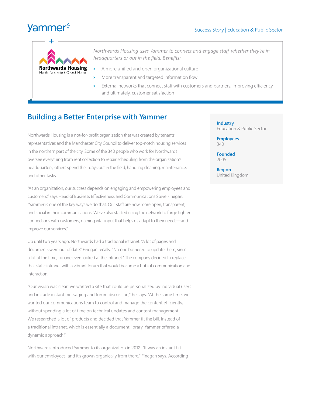 Building a Better Enterprise with Yammer