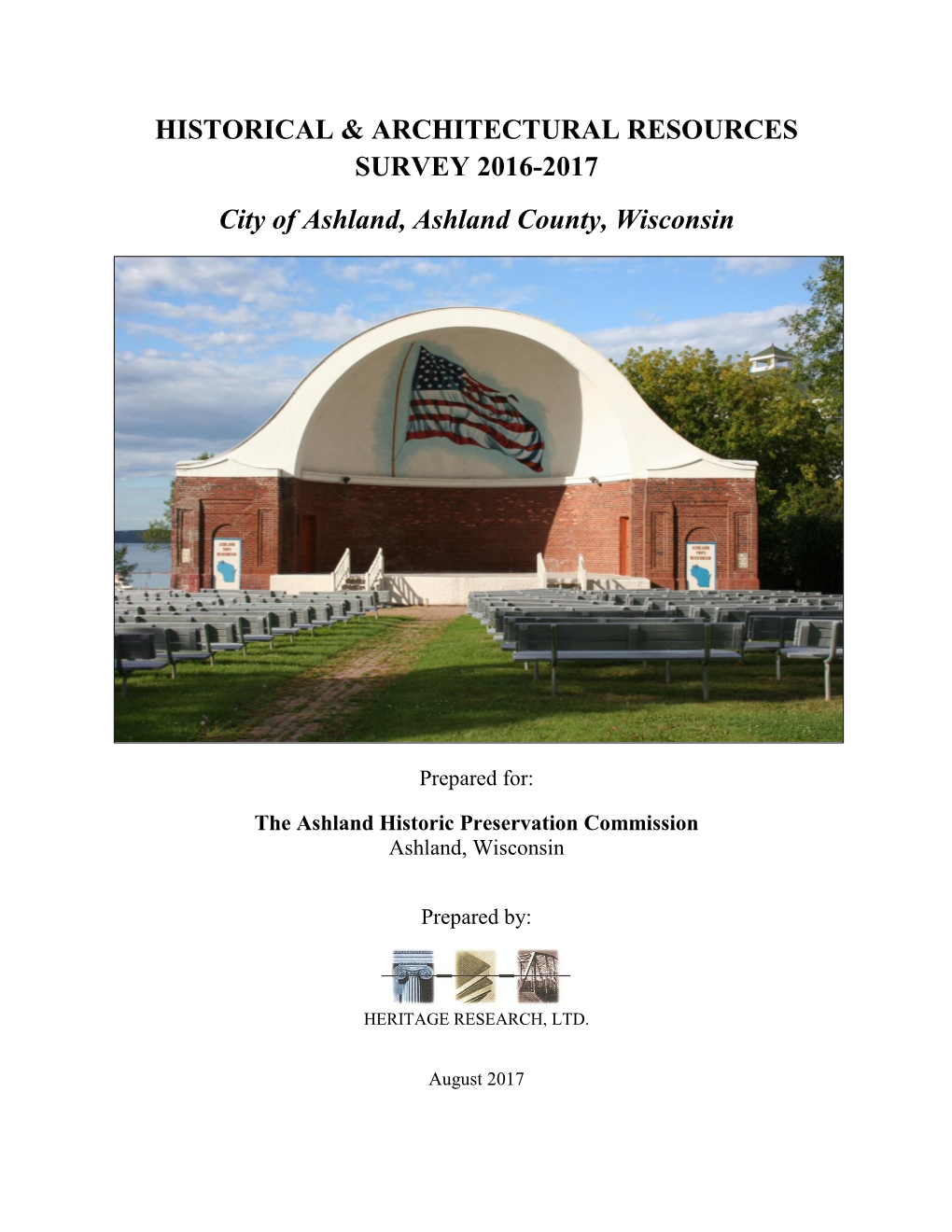 2016-2017 Historical and Architectural Resources Survey