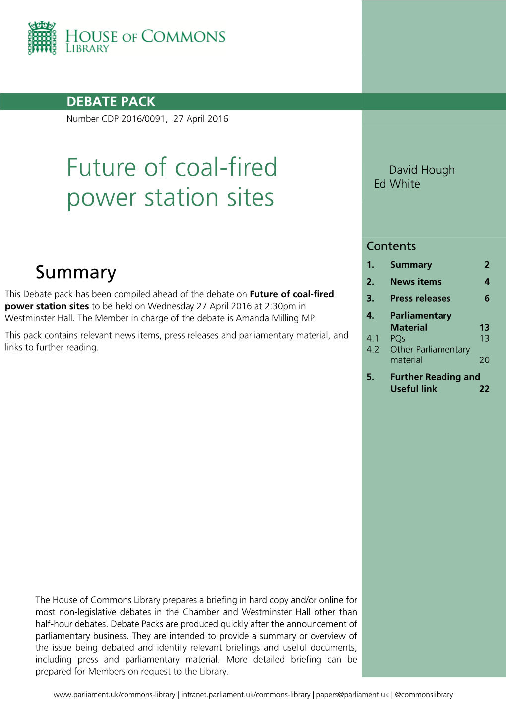 Future of Coal-Fired Power Station Sites 3