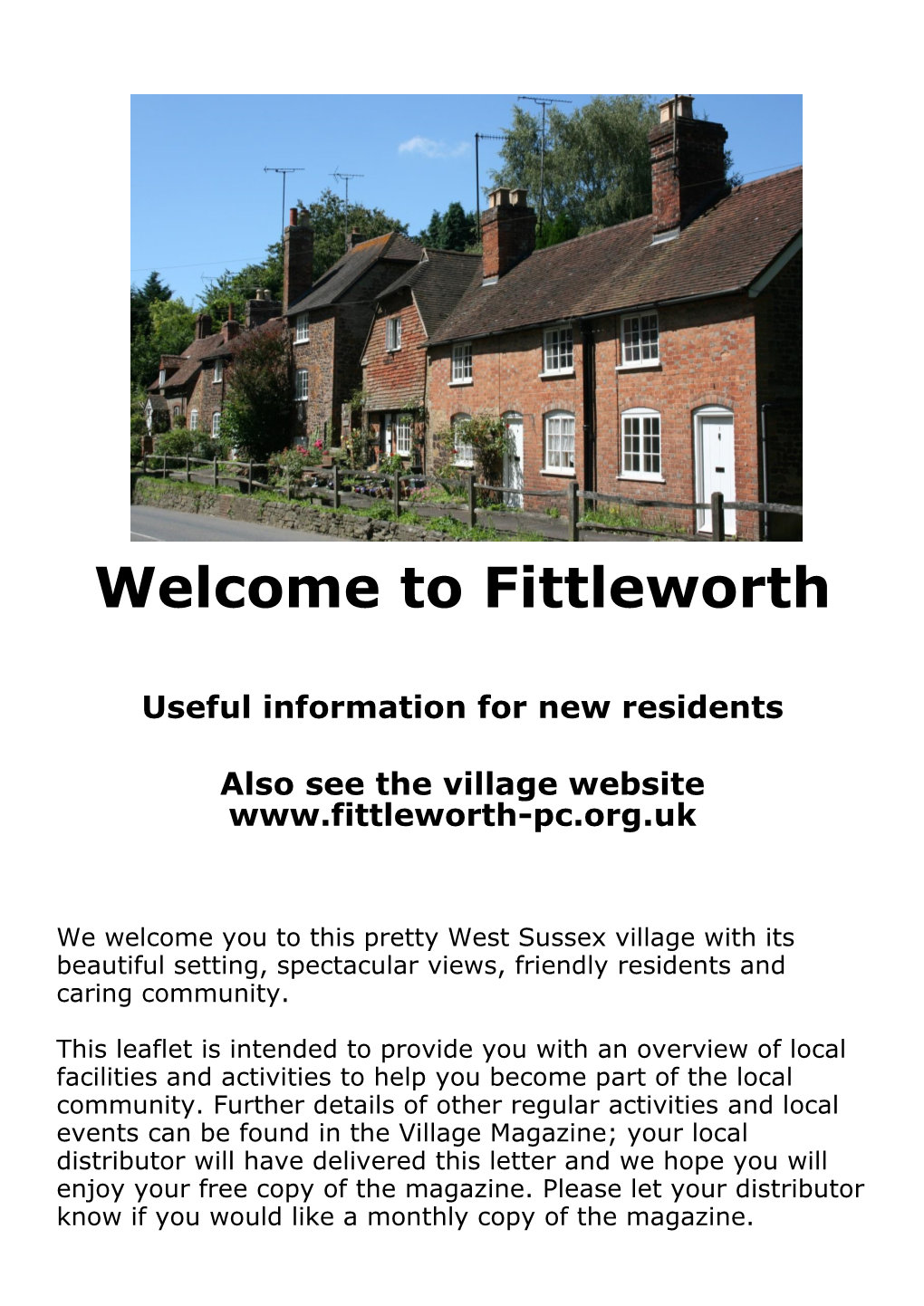 Fittleworth Community & Parish Council