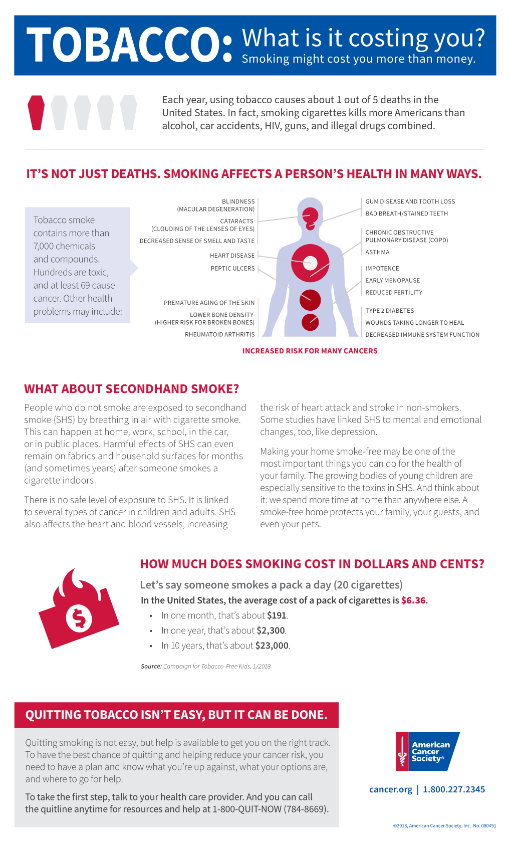 TOBACCO:What Is It Costing You?