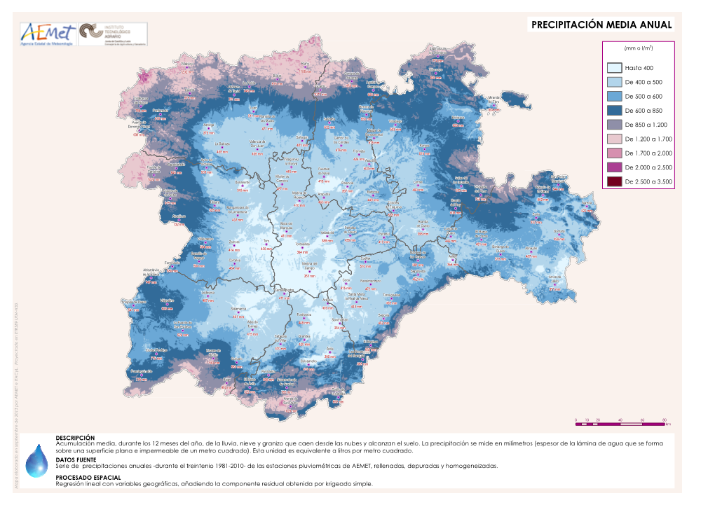 Precipitación Media Anual