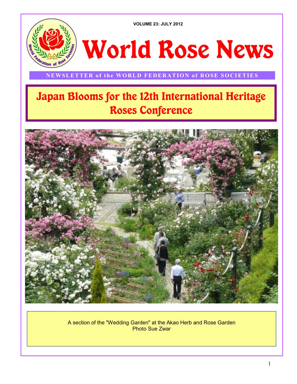 World Rose News