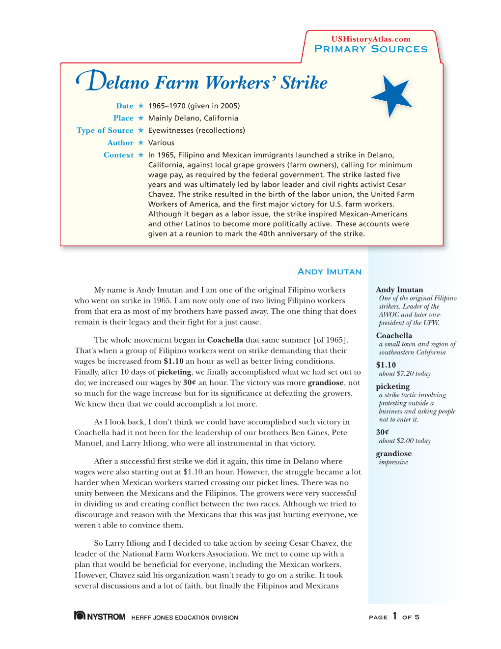 Delano Farm Workers' Strike