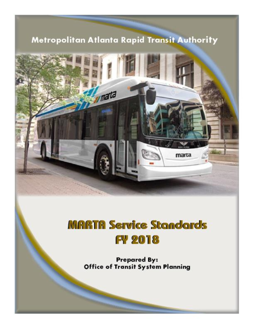 MARTA Service Standards | FY'18