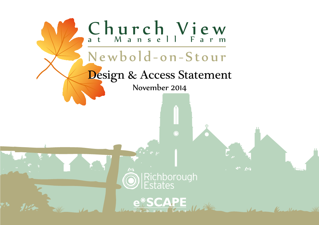 Newbold-On-Stour Design & Access Statement November 2014