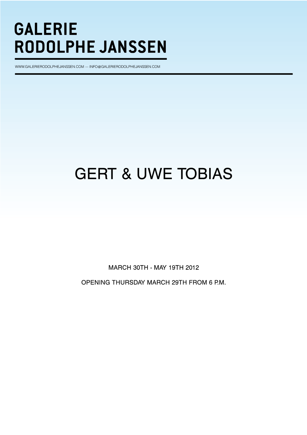 Gert & Uwe Tobias