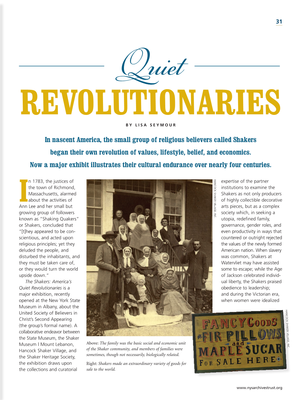 Quiet Revolutionaries