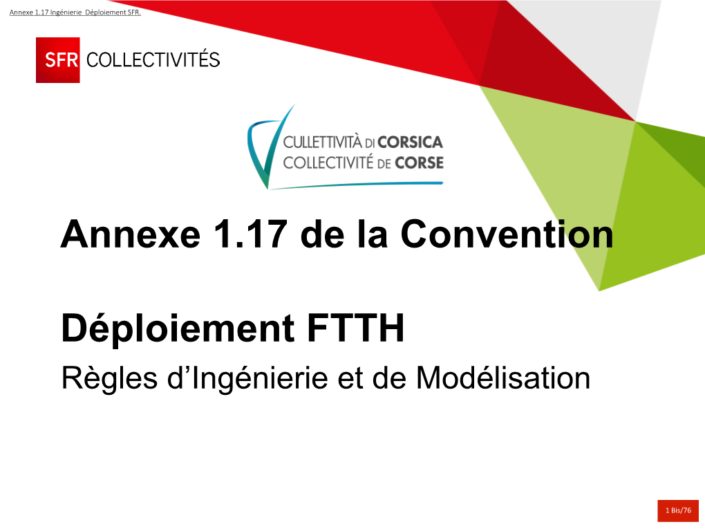 Annexe 1.17 De La Convention Déploiement FTTH