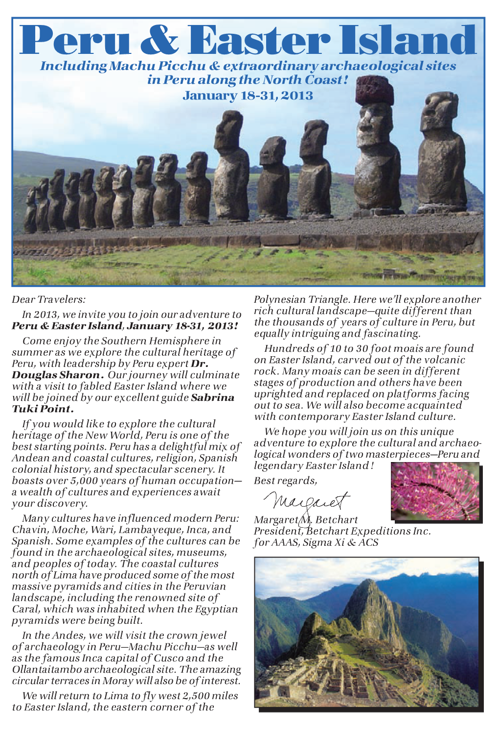 Peru & Easter Island