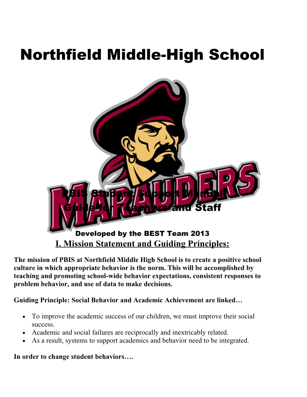 Northfield Middle-High School