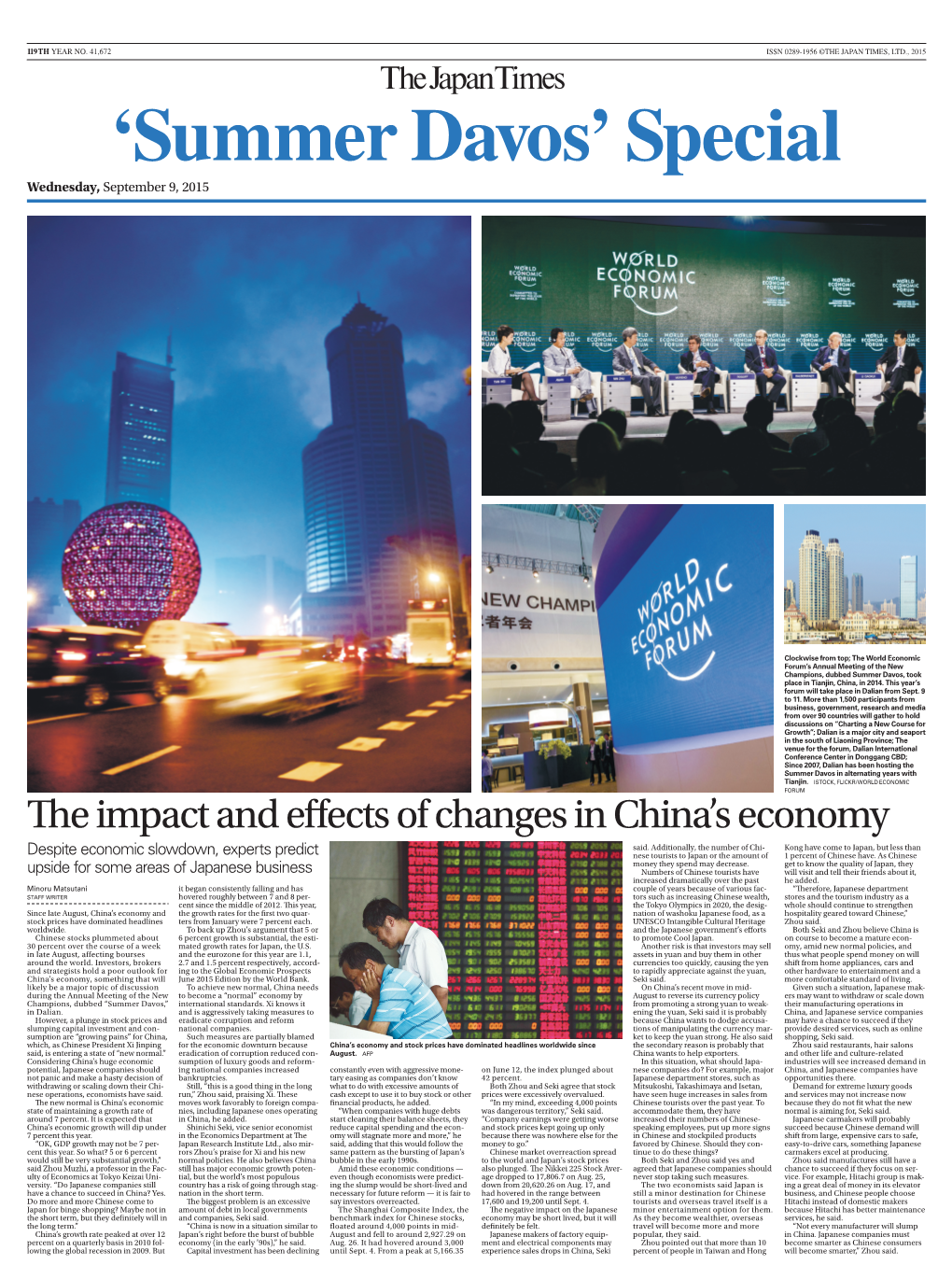 The Impact and Effects of Changes in China's Economy