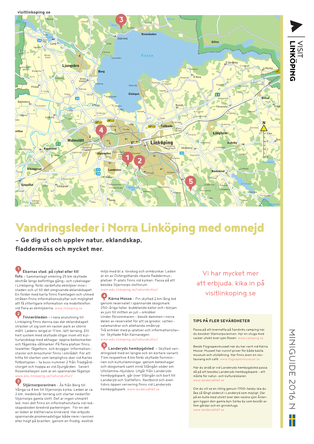 Vandringsleder I Norra Linköping Med Omnejd – Ge Dig Ut Och Upplev Natur, Eklandskap, Fladdermöss Och Mycket Mer