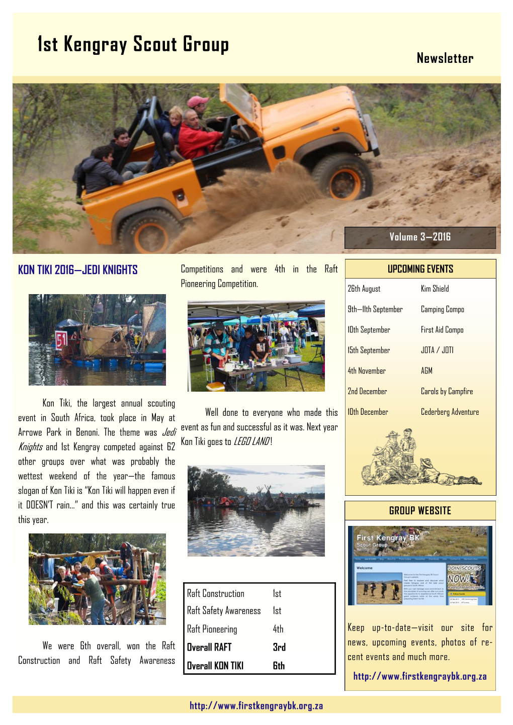 1St Kengray Scout Group Newsletter