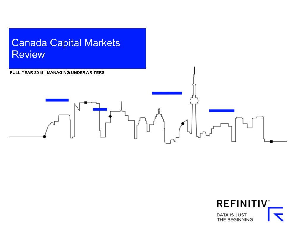 Canada Capital Markets Review