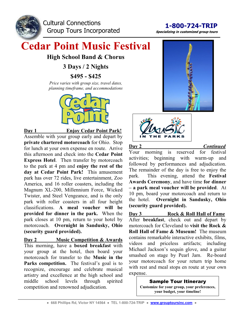 Cedar Point Music Festival