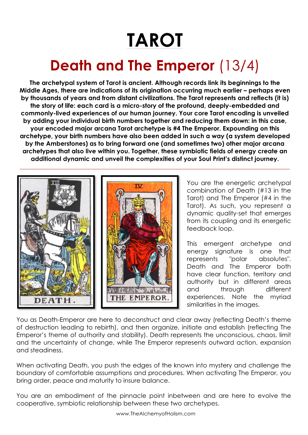 Death and the Emperor (13/4)