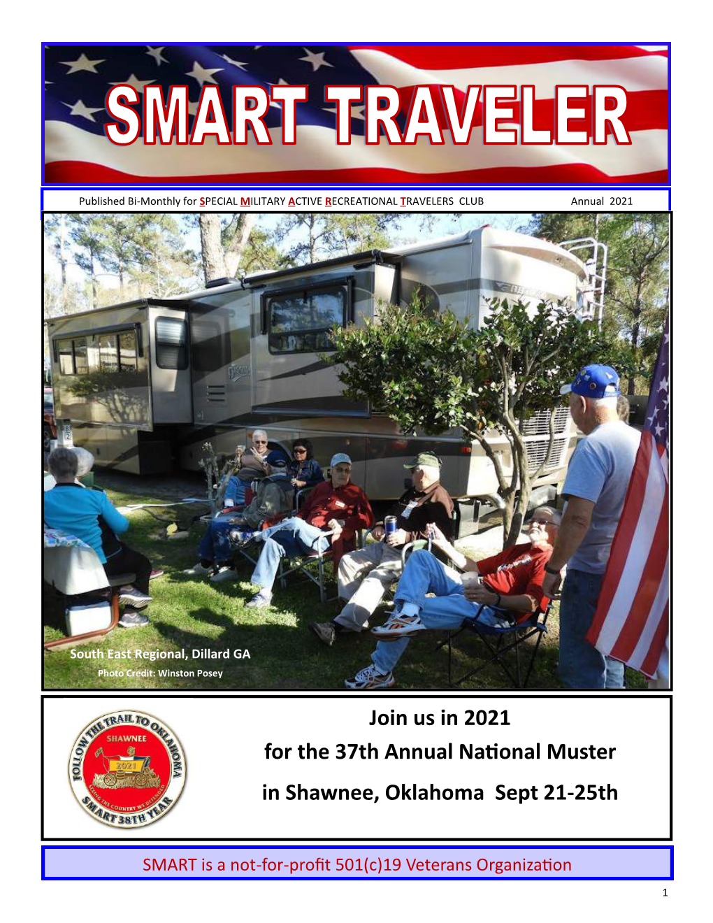 Join Us in 2021 for the 37Th Annual National Muster in Shawnee, Oklahoma Sept 21-25Th