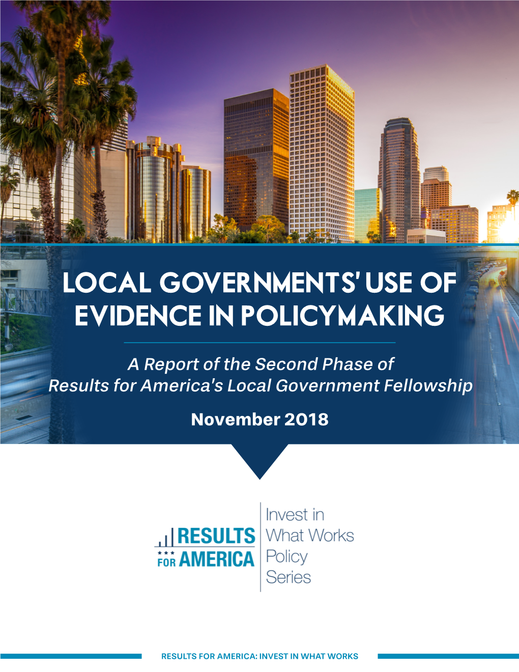 Local Governments' Use of Evidence in Policymaking