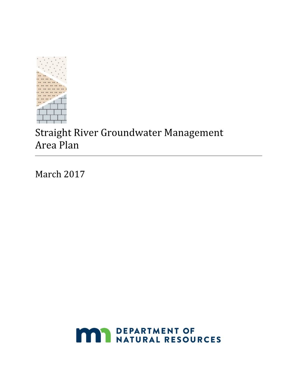 Straight River Groundwater Management Area Plan