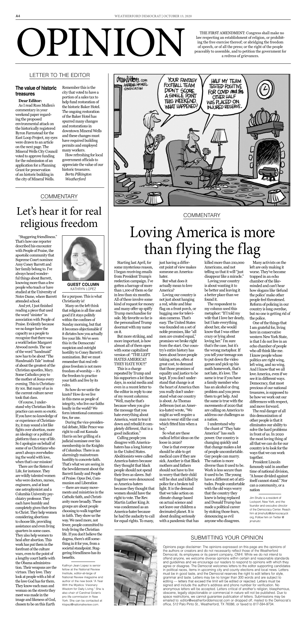 Loving America Is More Than Flying the Flag