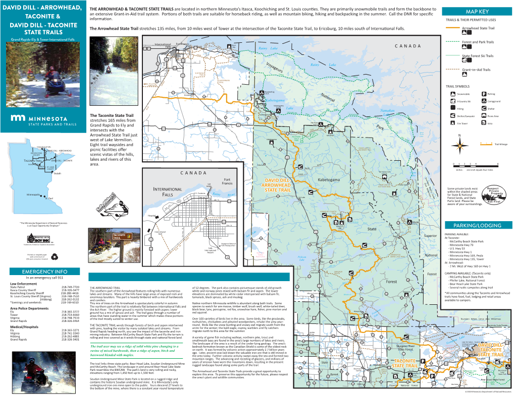 Arrowhead and Taconite State Trails