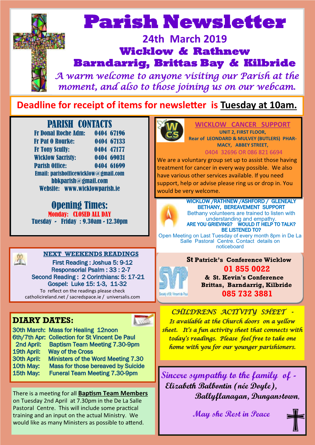 Parish Newsletter