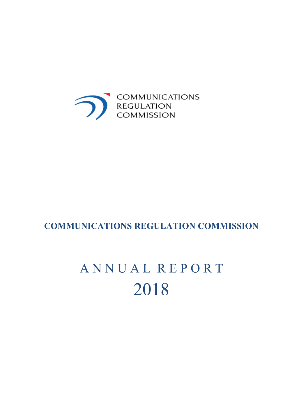 Annual Report of the Communications Regulation Commission 2018