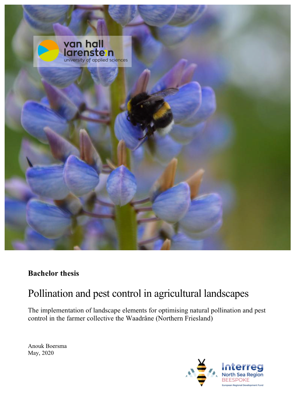 Pollination and Pest Control in Agricultural Landscapes