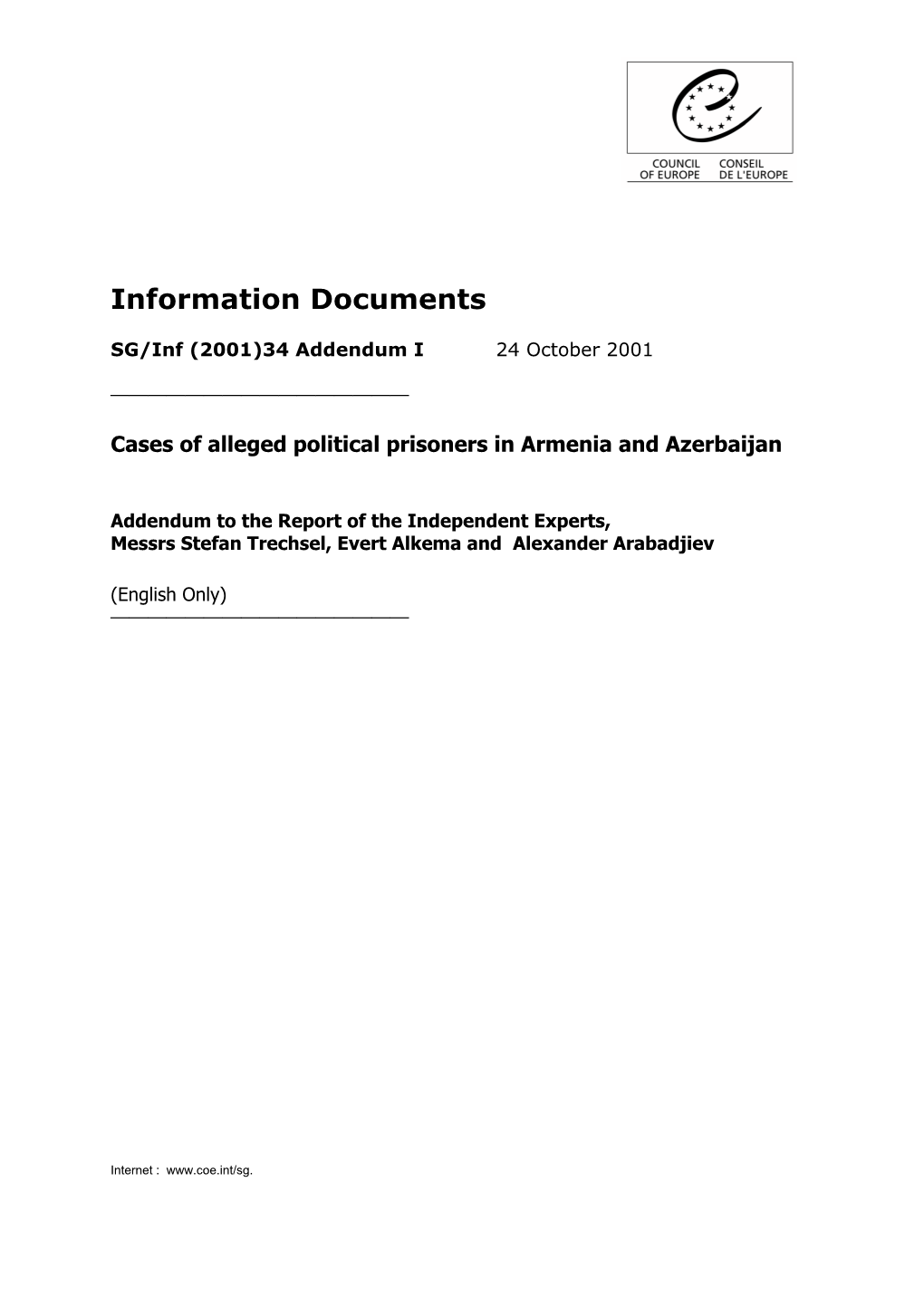 Information Documents