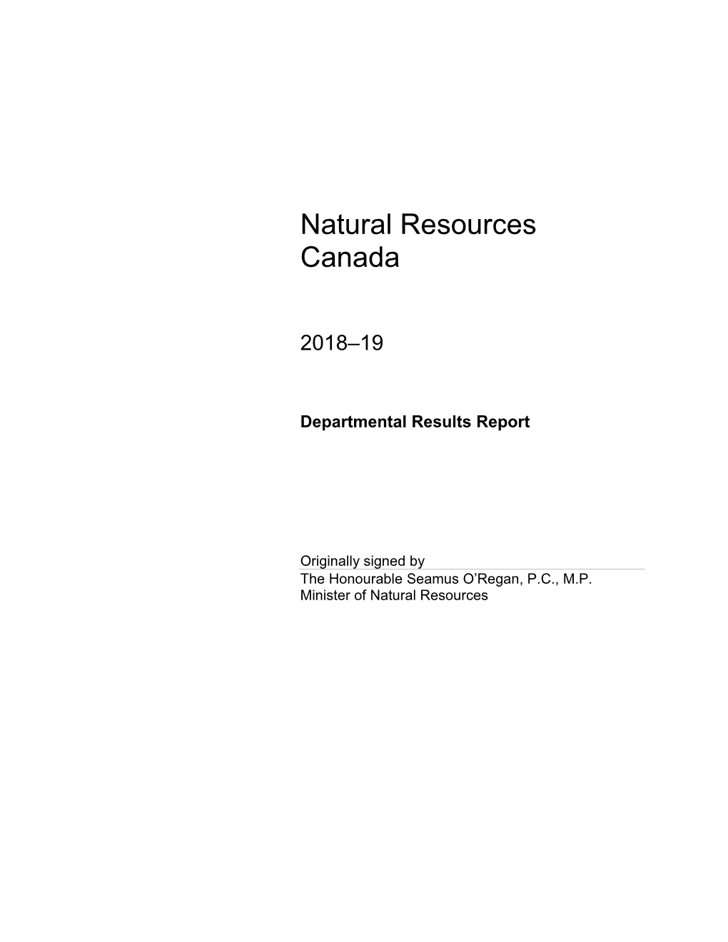 Natural Resources Canada