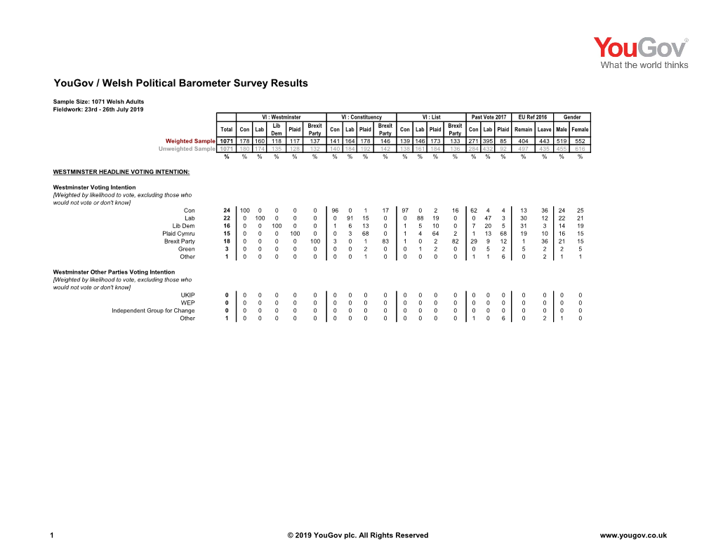 Survey Report