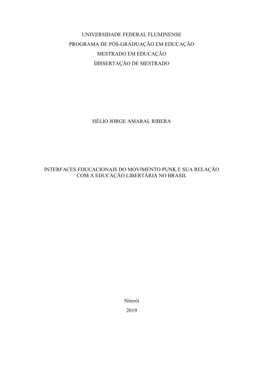 2019 Dissertação Helio Jorge Amaral Ribera.Pdf