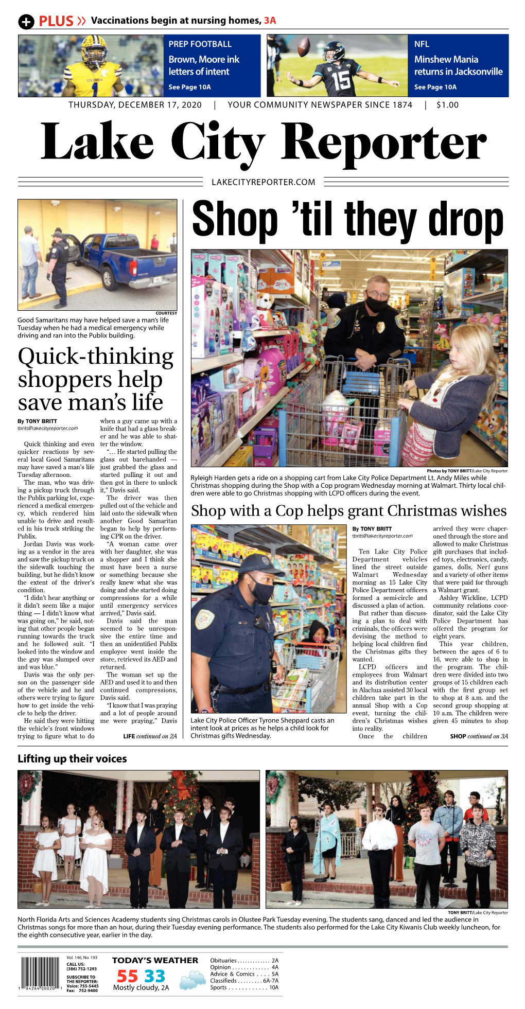 Quick-Thinking Shoppers Help Save Man's Life