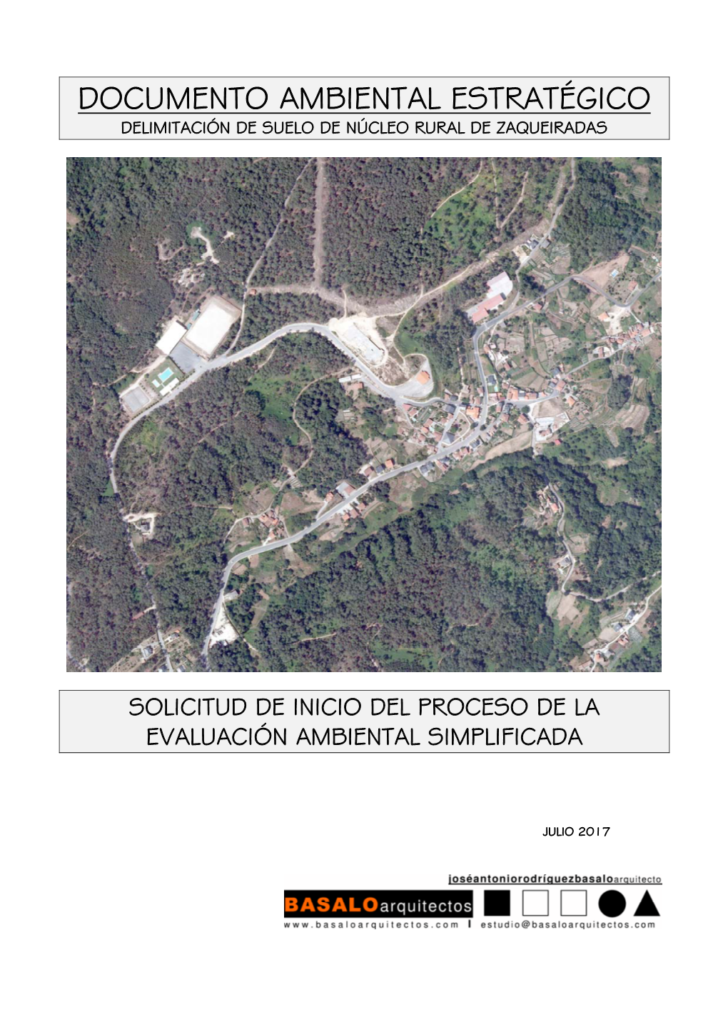 Documento Ambiental Estratégico Delimitación De Suelo De Núcleo Rural De Zaqueiradas