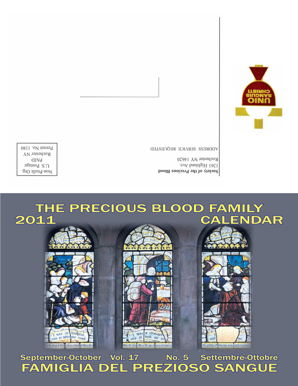 Famiglia Del Prezioso Sangue the Precious Blood