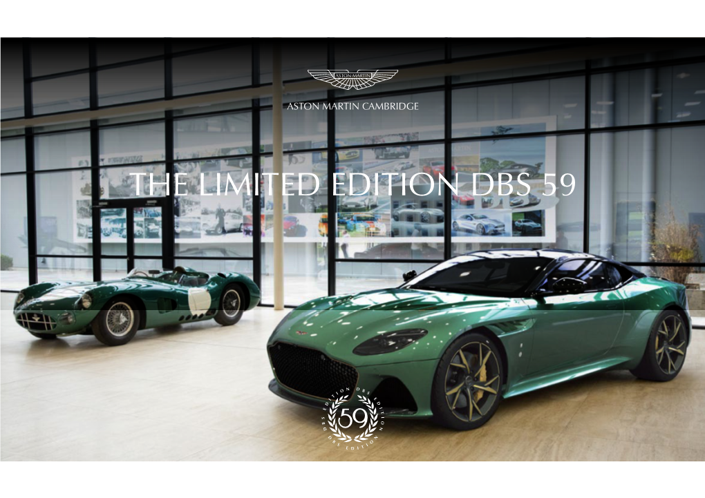 The Limited Edition Dbs 59 Pride and Passion